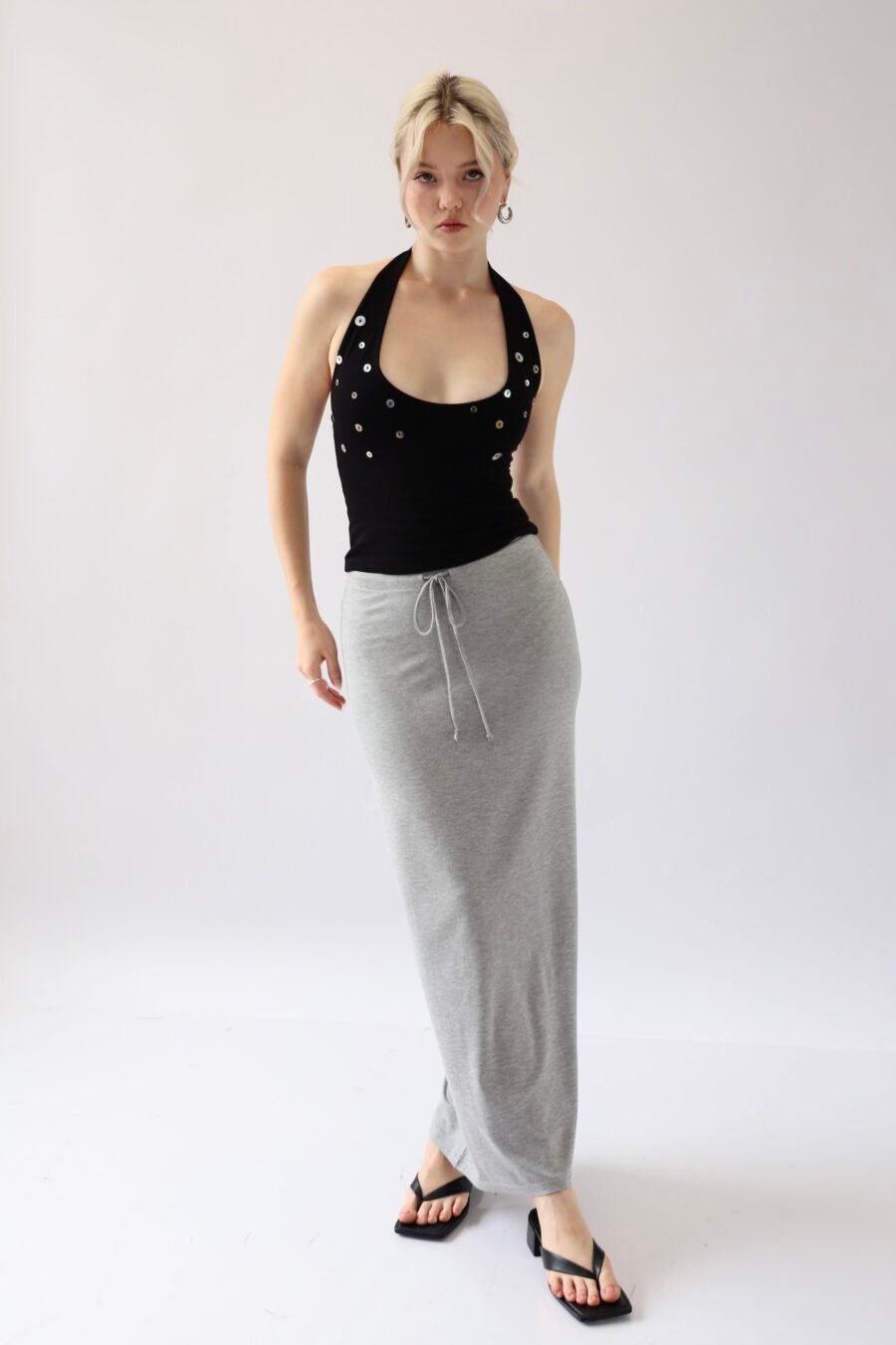 Falda Lía Gris - 28