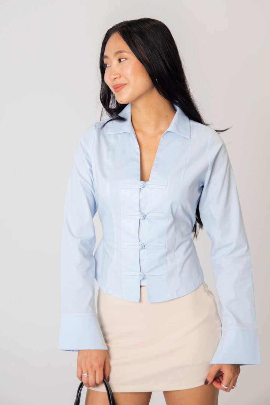 Blusa Narumi Celeste - L